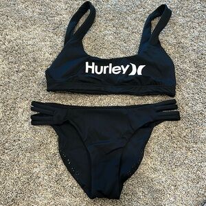 Hurley Women's Black Bikini Set